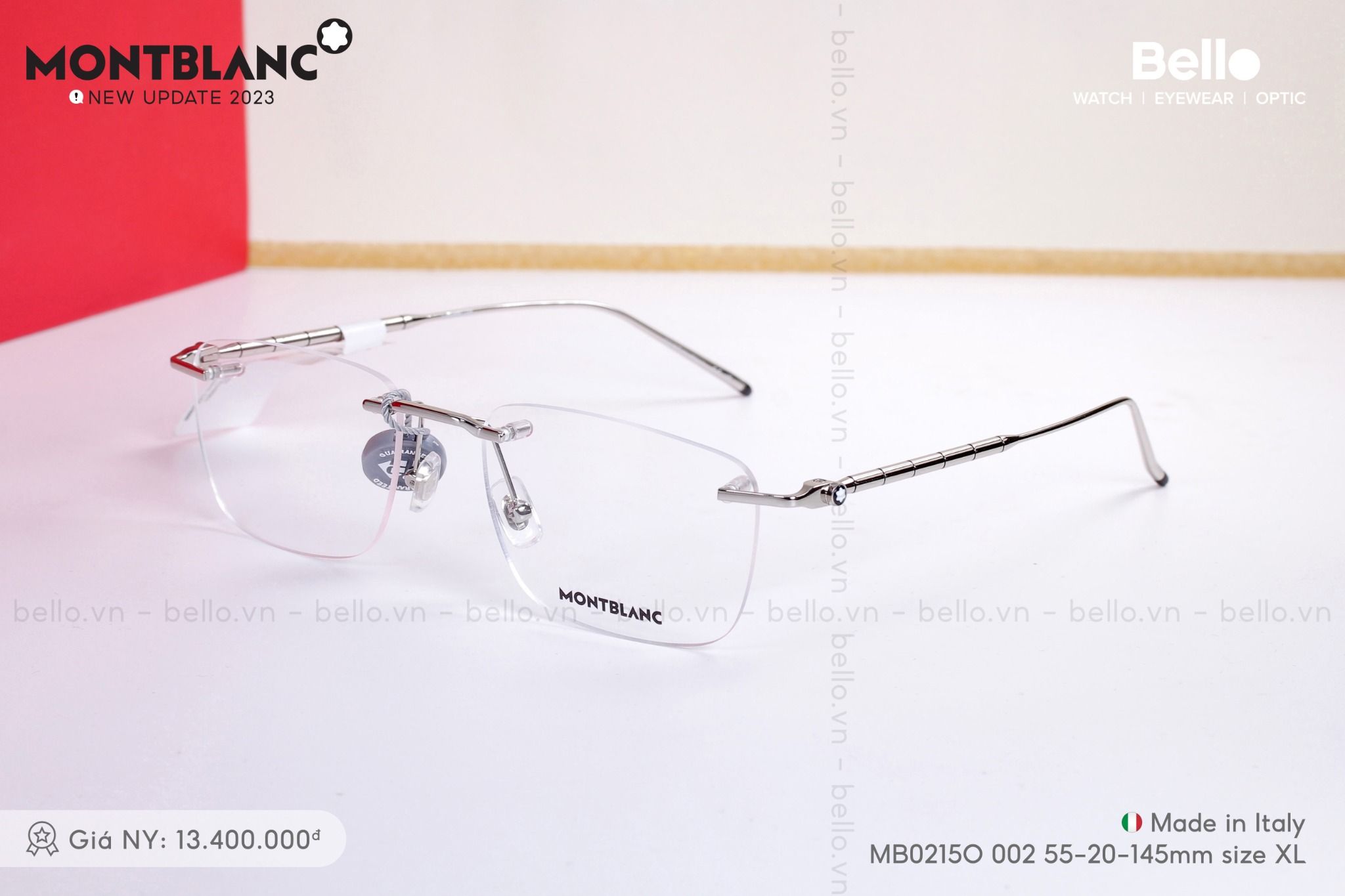  Montblanc MB0215O 002 sale 20% + tặng tròng kính chống chói loá lái xe ngày và đêm 