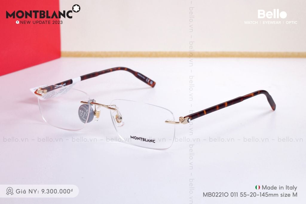  Gọng Kính Montblanc MB0221O 011 chính hãng GIÁ TỐT LIÊN HỆ 0948.74.5959 (Mrs.Hà) 