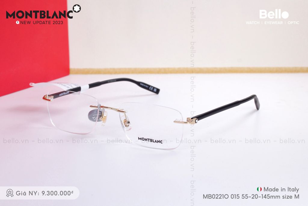  Gọng Kính Montblanc MB0221O 015 chính hãng GIÁ TỐT LIÊN HỆ 0948.74.5959 (Mrs.Hà) 