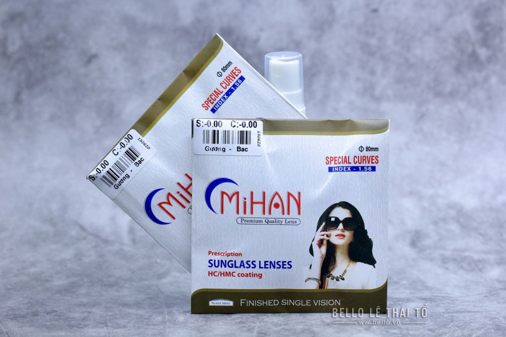  MiHAN Eco - 1.56 Màu Tráng Gương Bạc 