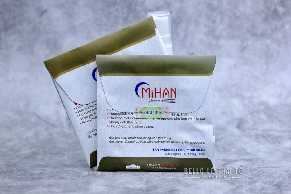  MiHAN Eco - 1.56 Một Màu Khói - Tráng Cứng 