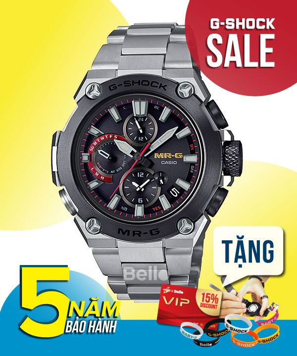  [Pin Miễn Phí Trọn Đời] MRG-B1000D-1A - Đồng hồ G-Shock Nam - Tem Vàng Chống Giả 