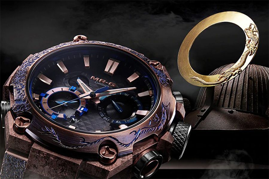  [Pin Miễn Phí Trọn Đời] MRG-B2000SH-5A - Đồng hồ G-Shock Nam - Tem Vàng Chống Giả 