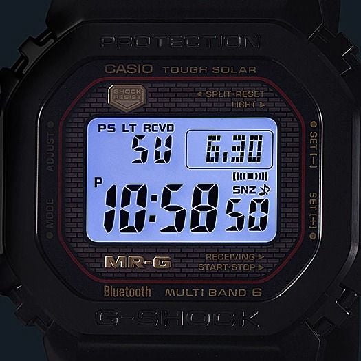  [Pin Miễn Phí Trọn Đời] MRG-B5000B-1 - Đồng hồ G-Shock Nam - Tem Vàng Chống Giả 