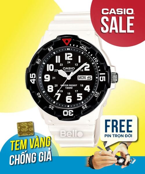  Casio MRW-200HC-7BVDF - Uy tín từ 2009, Tem vàng chống giả, Bảo hành 1 năm, Pin miễn phí trọn đời 