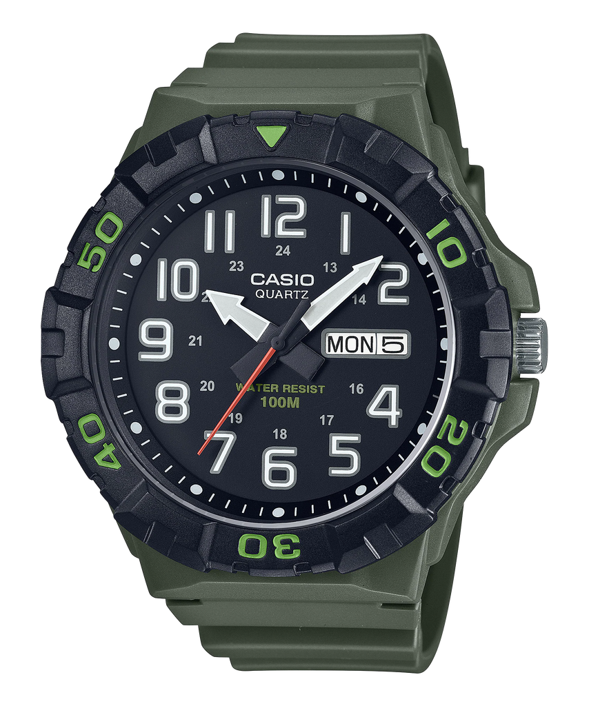  Casio MRW-210H-3AVDF - Uy tín từ 2009, Tem vàng chống giả, Bảo hành 1 năm, Pin miễn phí trọn đời 