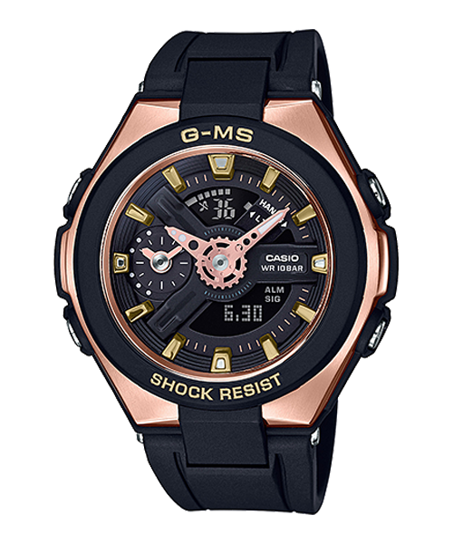  Casio Baby-G MSG-400G-1A1 - Uy tín từ 2009, Tem vàng chống giả, Bảo hành 5 năm, Pin miễn phí trọn đời 