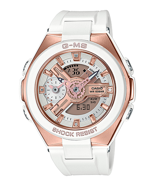  [Pin Miễn Phí Trọn Đời] MSG-400G-7A - Đồng hồ Casio Baby-G - Tem Vàng Chống Giả 