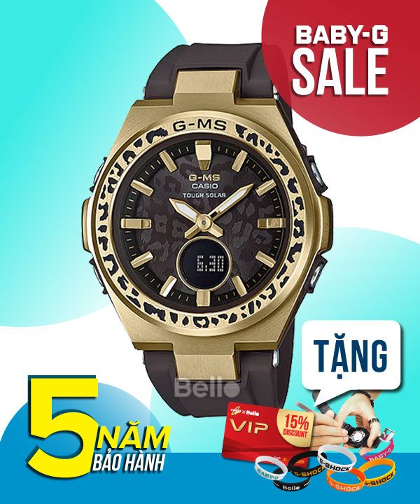  [Uy Tín Từ 2009] MSG-S200WLP-5A - Đồng hồ Casio Baby-G - Tem Vàng Chống Giả 