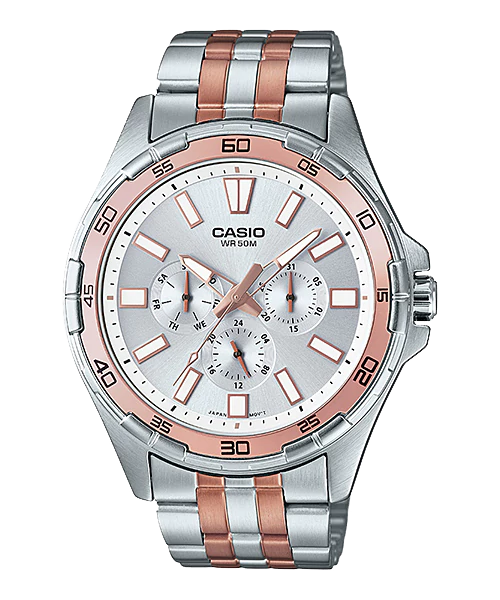  Casio MTD-300RG-7AVDF - Uy tín từ 2009, Tem vàng chống giả, Bảo hành 1 năm, Pin miễn phí trọn đời 