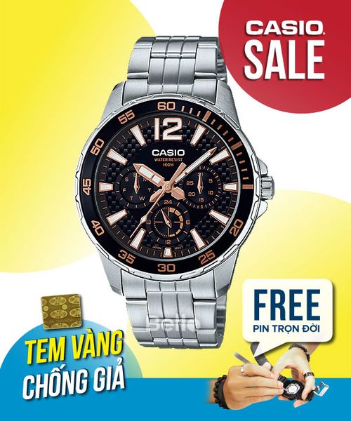  Casio MTD-330D-1A3VDF - Uy tín từ 2009, Tem vàng chống giả, Bảo hành 1 năm, Pin miễn phí trọn đời 