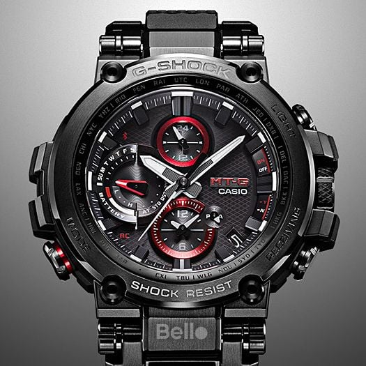  Casio G-Shock MTG-B1000B-1A - Uy tín từ 2009, Tem vàng chống giả, Bảo hành 5 năm, Pin miễn phí trọn đời 