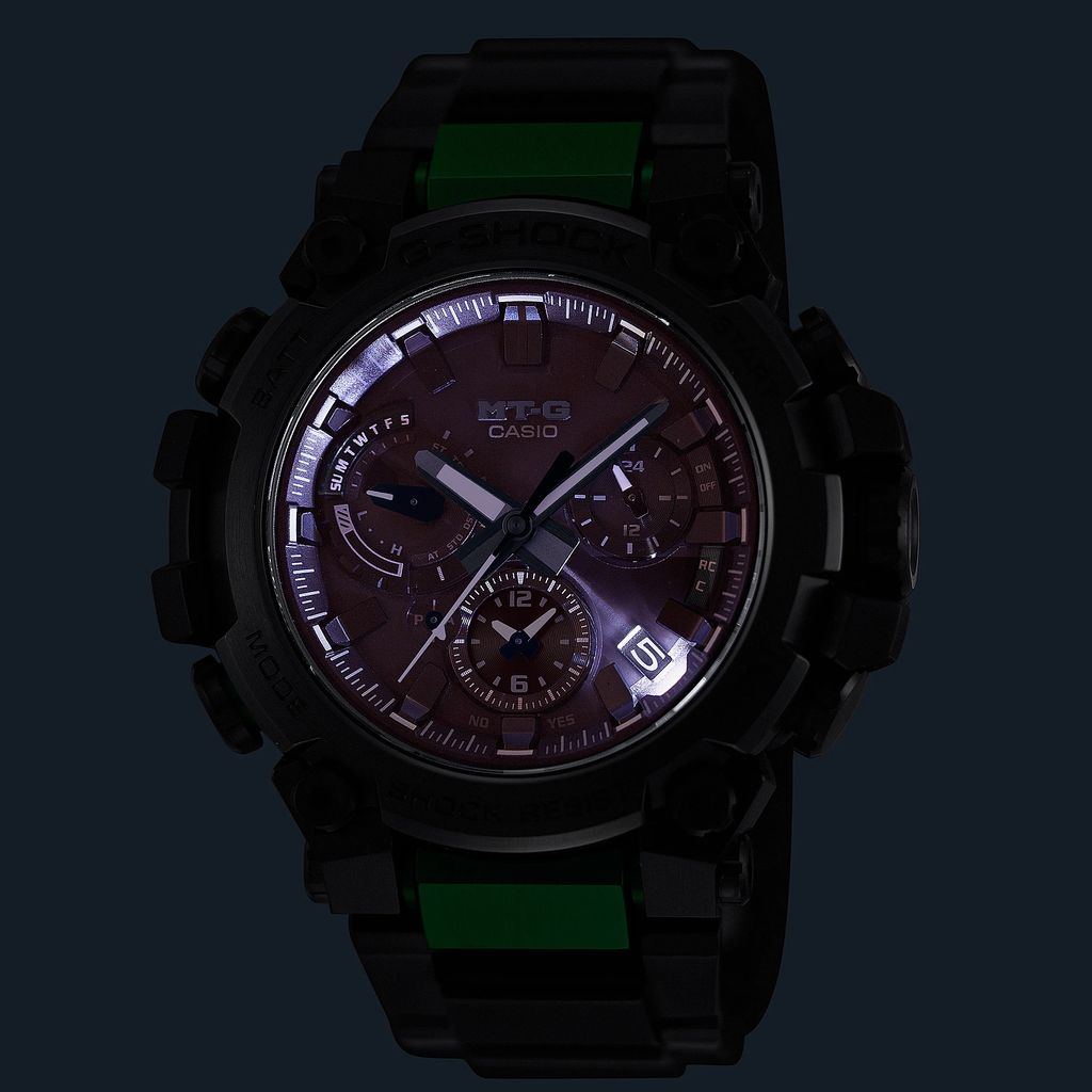  [Pin Miễn Phí Trọn Đời] MTG-B3000BD-1A2DR - Đồng hồ G-Shock Nam - Tem Vàng Chống Giả 