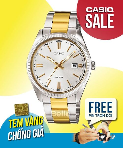  Casio MTP-1302SG-7AVDF - Uy tín từ 2009, Tem vàng chống giả, Bảo hành 1 năm, Pin miễn phí trọn đời 