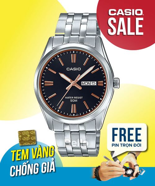  Casio MTP-1335D-1A2VDF - Uy tín từ 2009, Tem vàng chống giả, Bảo hành 1 năm, Pin miễn phí trọn đời 