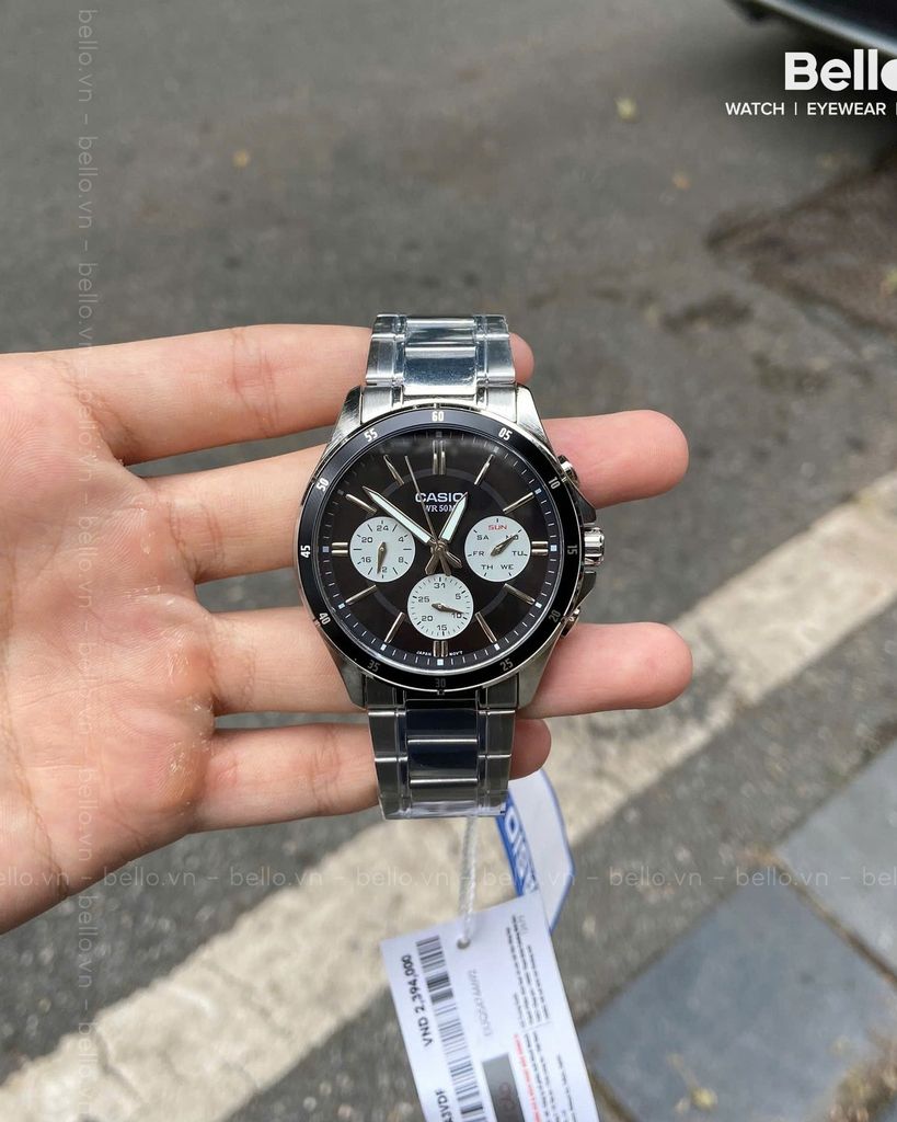  Casio MTP-1374D-1A3 - Uy tín từ 2009, Tem vàng chống giả, Bảo hành 1 năm, Pin miễn phí trọn đời 