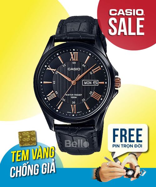  Casio MTP-1384BL-1A2VDF - Uy tín từ 2009, Tem vàng chống giả, Bảo hành 1 năm, Pin miễn phí trọn đời 