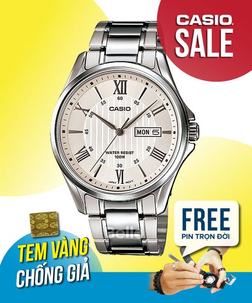  Casio MTP-1384D-7AVDF - Uy tín từ 2009, Tem vàng chống giả, Bảo hành 1 năm, Pin miễn phí trọn đời 