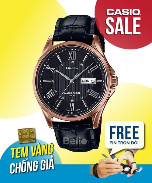  Casio MTP-1384L-1A2VDF - Uy tín từ 2009, Tem vàng chống giả, Bảo hành 1 năm, Pin miễn phí trọn đời 