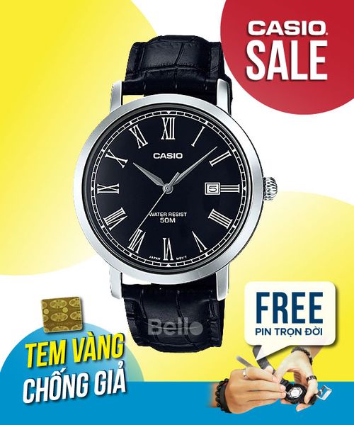  Casio MTP-E149L-1BVDF - Uy tín từ 2009, Tem vàng chống giả, Bảo hành 1 năm, Pin miễn phí trọn đời 