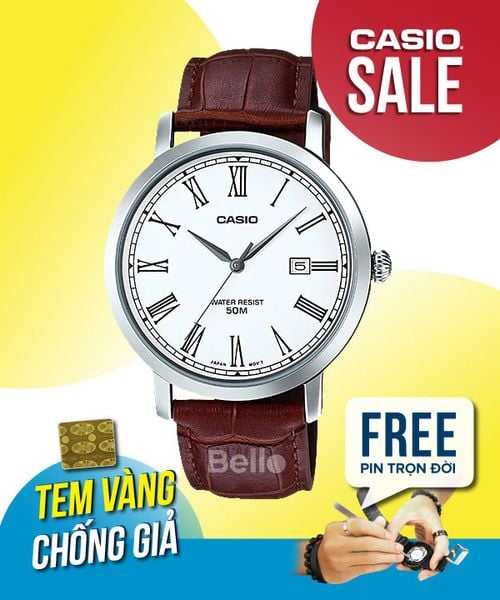  Casio MTP-E149L-7BVDF - Uy tín từ 2009, Tem vàng chống giả, Bảo hành 1 năm, Pin miễn phí trọn đời 