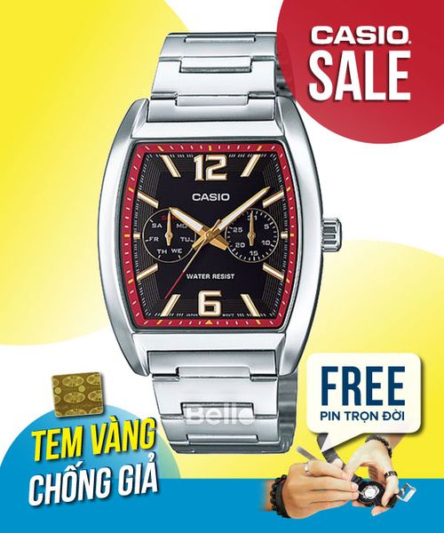  Casio MTP-E302D-1ADF - Uy tín từ 2009, Tem vàng chống giả, Bảo hành 1 năm, Pin miễn phí trọn đời 