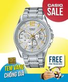  Casio MTP-E305D-7AVDF - Uy tín từ 2009, Tem vàng chống giả, Bảo hành 1 năm, Pin miễn phí trọn đời 