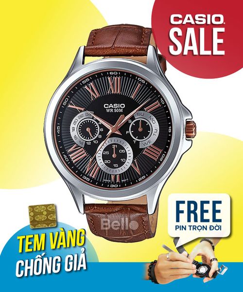  Casio MTP-E308L-1AVDF - Uy tín từ 2009, Tem vàng chống giả, Bảo hành 1 năm, Pin miễn phí trọn đời 