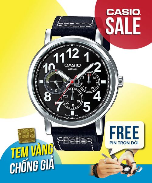  Casio MTP-E309L-1AVDF - Uy tín từ 2009, Tem vàng chống giả, Bảo hành 1 năm, Pin miễn phí trọn đời 