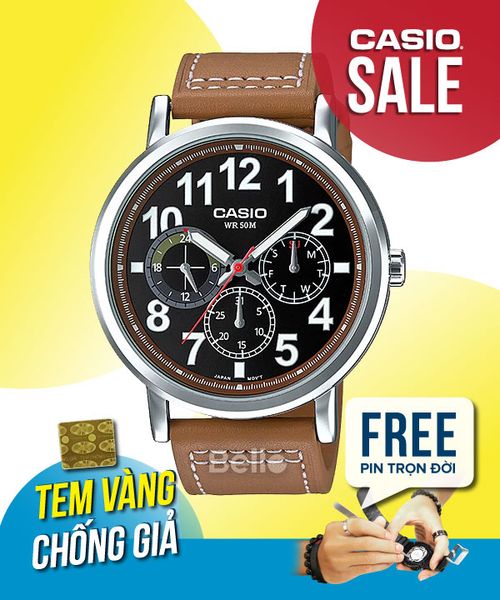  Casio MTP-E309L-5AVDF - Uy tín từ 2009, Tem vàng chống giả, Bảo hành 1 năm, Pin miễn phí trọn đời 