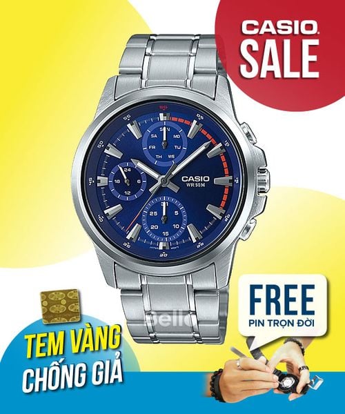  Casio MTP-E317D-2AVDF - Uy tín từ 2009, Tem vàng chống giả, Bảo hành 1 năm, Pin miễn phí trọn đời 