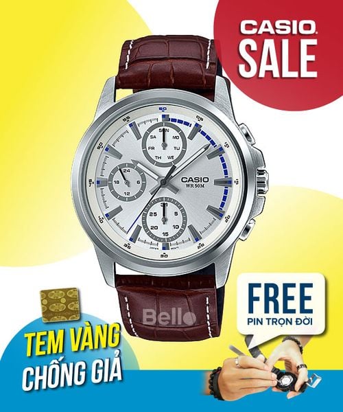 Casio MTP-E317L-7AVDF - Uy tín từ 2009, Tem vàng chống giả, Bảo hành 1 năm, Pin miễn phí trọn đời 