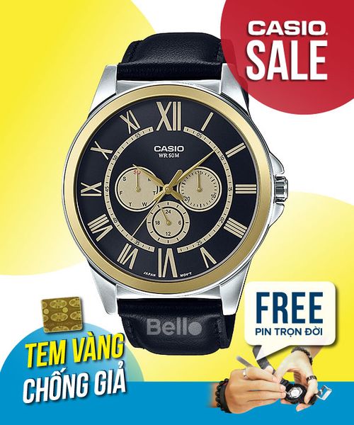  Casio MTP-E318L-1BVDF - Uy tín từ 2009, Tem vàng chống giả, Bảo hành 1 năm, Pin miễn phí trọn đời 