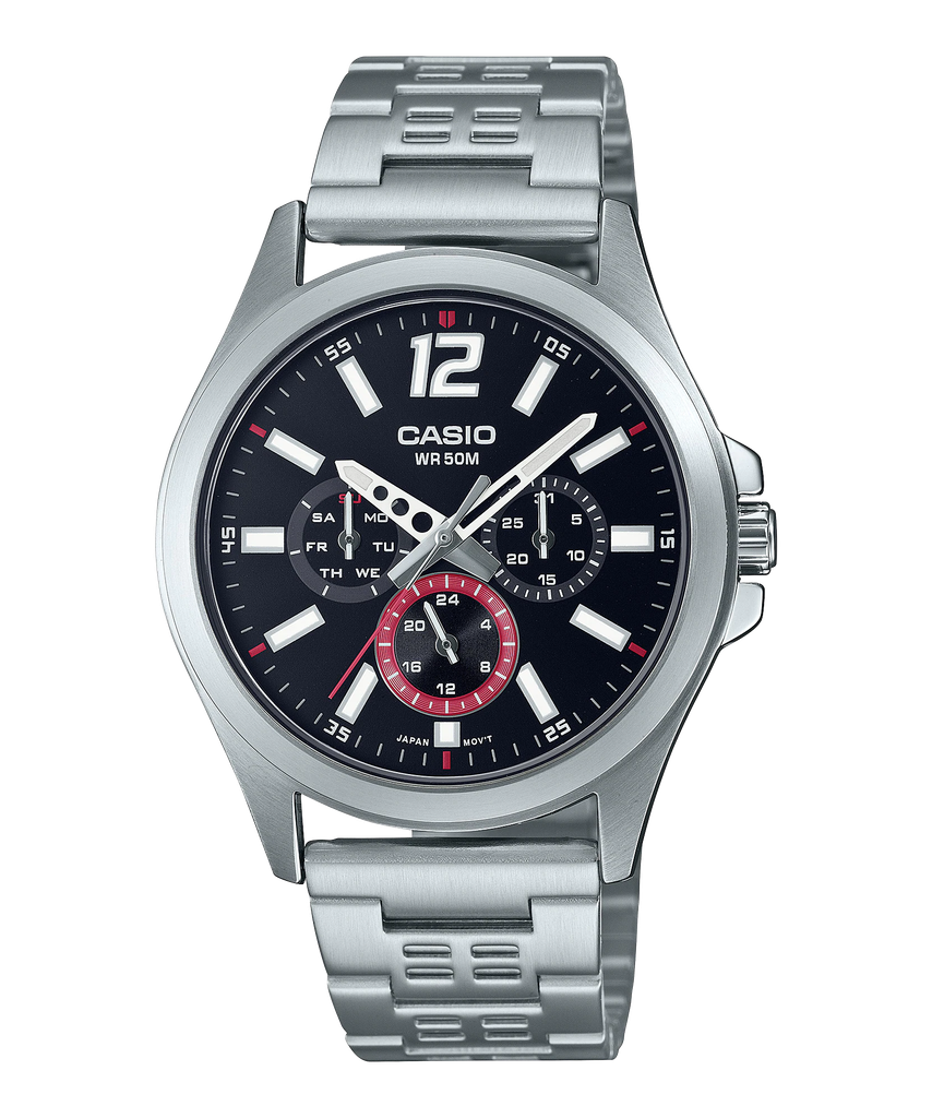  Casio MTP-E350D-1B - Uy tín từ 2009, Tem vàng chống giả, Bảo hành 1 năm, Pin miễn phí trọn đời 