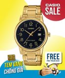  Casio MTP-V002G-1BUDF - Uy tín từ 2009, Tem vàng chống giả, Bảo hành 1 năm, Pin miễn phí trọn đời 