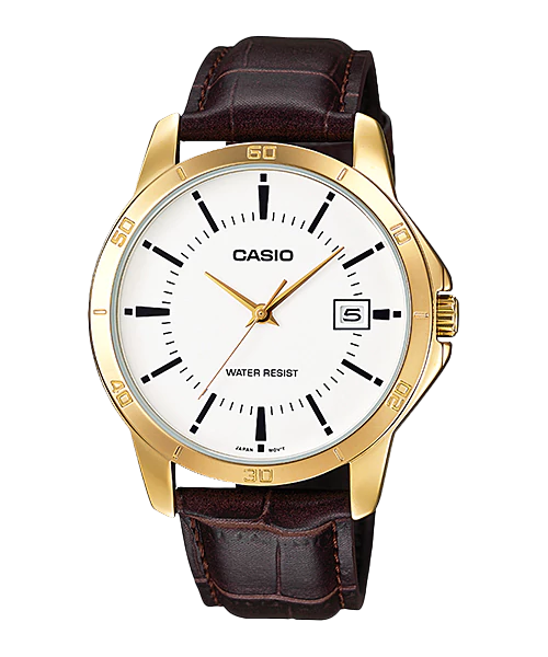  [Pin Miễn Phí Trọn Đời] MTP-V004GL-7AUDF - Đồng hồ Casio - Tem vàng chống giả 