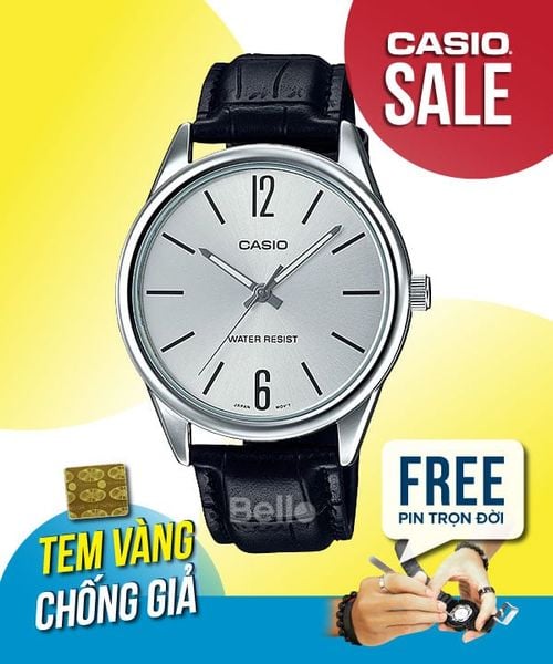  Casio MTP-V005L-7BUDF - Uy tín từ 2009, Tem vàng chống giả, Bảo hành 1 năm, Pin miễn phí trọn đời 