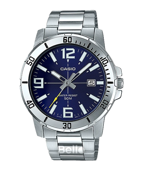  Casio MTP-VD01D-2BVUDF - Uy tín từ 2009, Tem vàng chống giả, Bảo hành 1 năm, Pin miễn phí trọn đời 