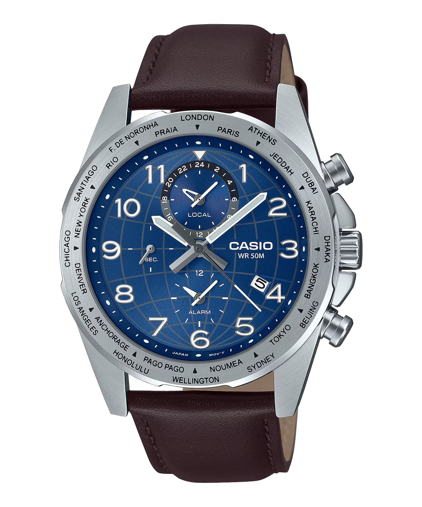  Casio MTP-W500L-2AVDF - Uy tín từ 2009, Tem vàng chống giả, Bảo hành 1 năm, Pin miễn phí trọn đời 