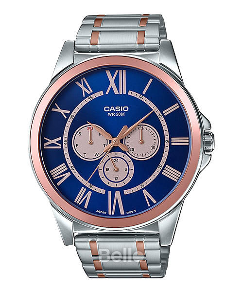  Casio MTP-E318RG-2BVDF - Uy tín từ 2009, Tem vàng chống giả, Bảo hành 1 năm, Pin miễn phí trọn đời 