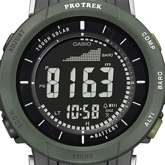  [Pin Miễn Phí Trọn Đời] PRG-30B-3 - Đồng hồ Casio Pro Trek - Tem Vàng Chống Giả 