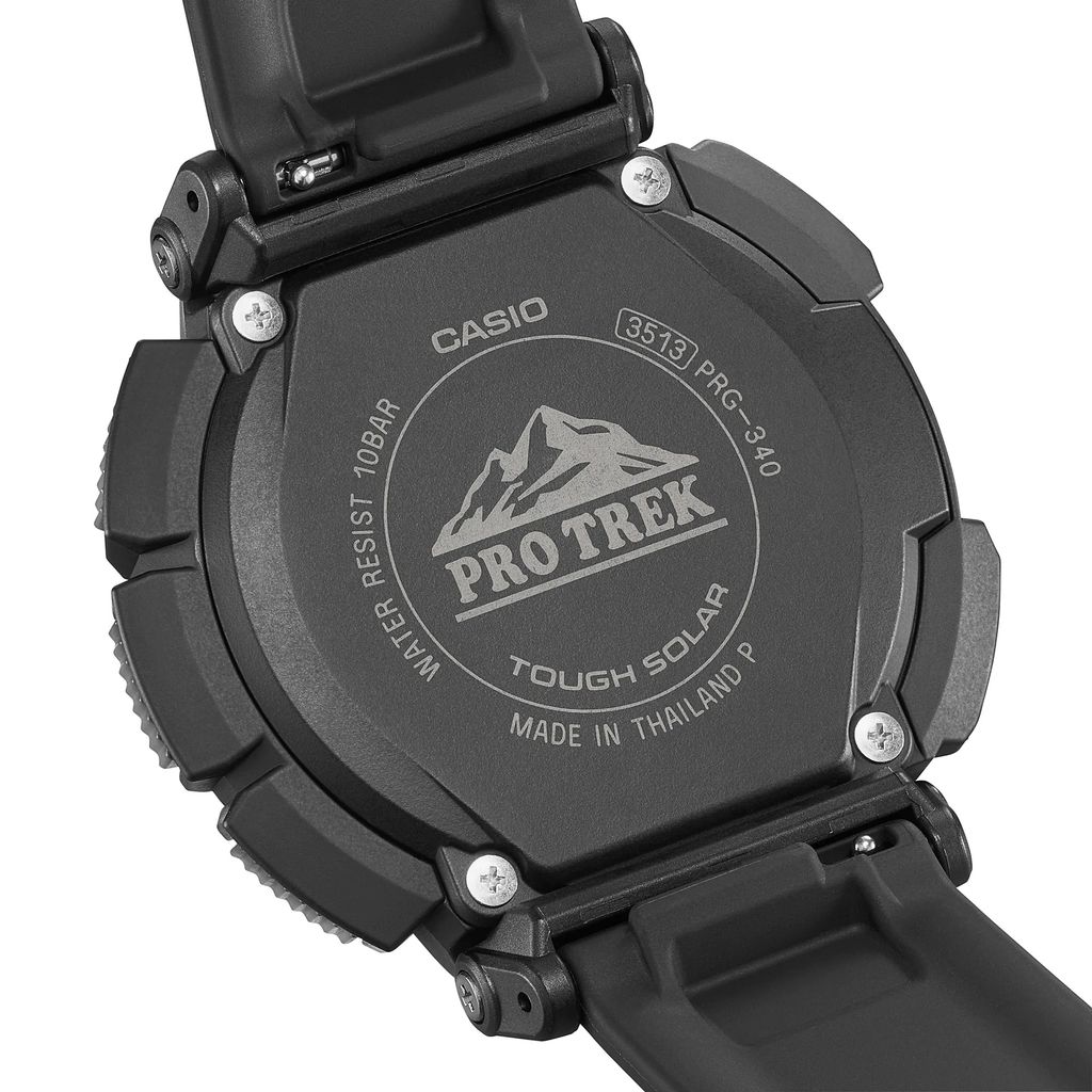  Casio Pro Trek PRG-340-1DR - Uy tín từ 2009, Tem vàng chống giả, Bảo hành 1 năm, Pin miễn phí trọn đời 