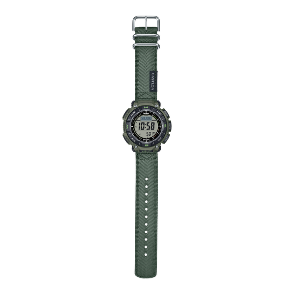  Casio Pro Trek PRG-340B-3 - Uy tín từ 2009, Tem vàng chống giả, Bảo hành 1 năm, Pin miễn phí trọn đời 