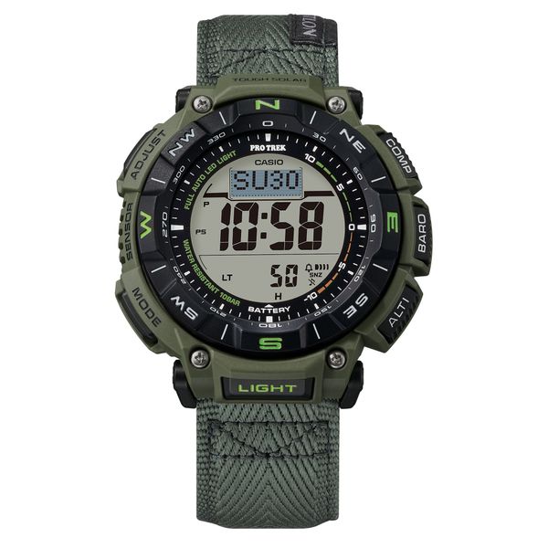  Casio Pro Trek PRG-340B-3 - Uy tín từ 2009, Tem vàng chống giả, Bảo hành 1 năm, Pin miễn phí trọn đời 