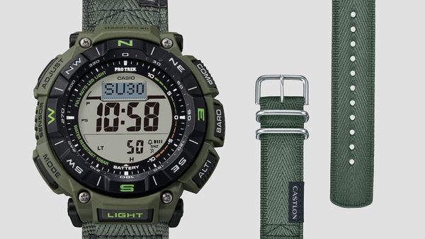  Casio Pro Trek PRG-340B-3 - Uy tín từ 2009, Tem vàng chống giả, Bảo hành 1 năm, Pin miễn phí trọn đời 