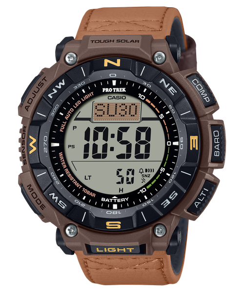  Casio Pro Trek PRG-340L-5 - Uy tín từ 2009, Tem vàng chống giả, Bảo hành 1 năm, Pin miễn phí trọn đời 