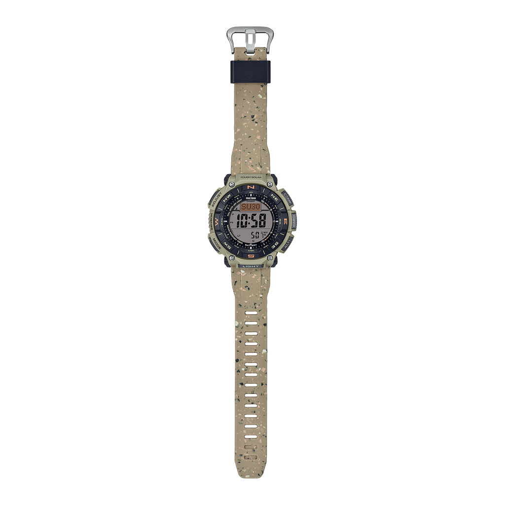  Casio Pro Trek PRG-340SC-5DR - Uy tín từ 2009, Tem vàng chống giả, Bảo hành 1 năm, Pin miễn phí trọn đời 
