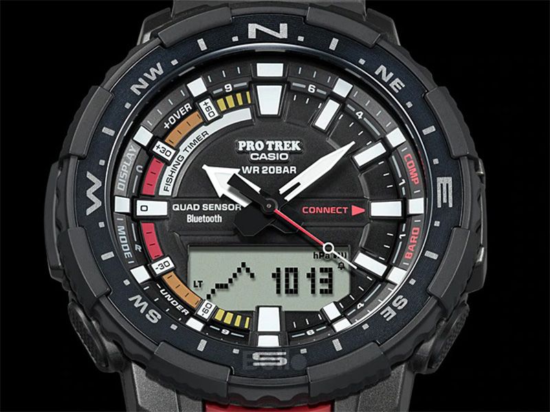  [Pin Miễn Phí Trọn Đời] Đồng hồ Casio Protrek PRT-B70-1 - Tem vàng chống giả 