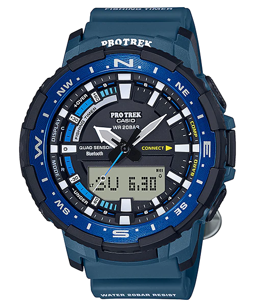  [Pin Miễn Phí Trọn Đời] Đồng hồ Casio Protrek PRT-B70-2 - Tem vàng chống giả 