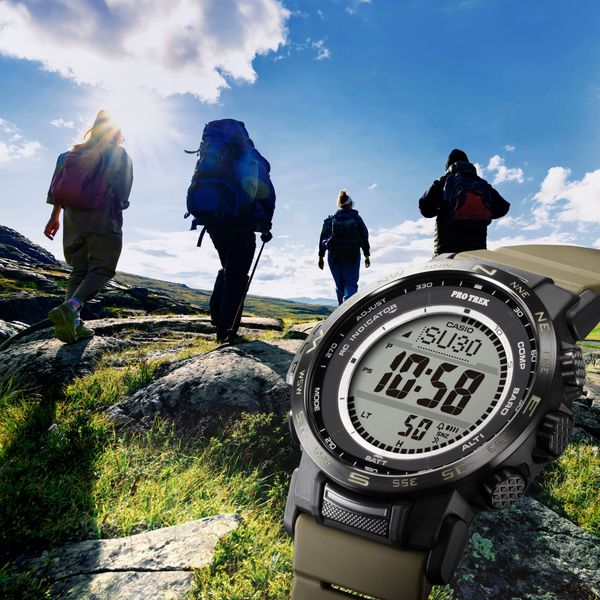  Casio Pro Trek PRW-35LD-5 - Uy tín từ 2009, Tem vàng chống giả, Bảo hành 1 năm, Pin miễn phí trọn đời 